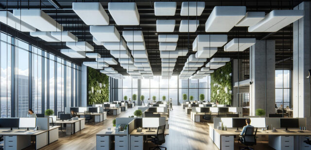 Acoustic Baffles: An innovative Alternative For Office Ceiling