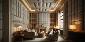 How To Soundscape Your Reading Room With Fabric Wrapped Acoustic Panels | Amazone By Furnitech | Best Acoustic Panels In India