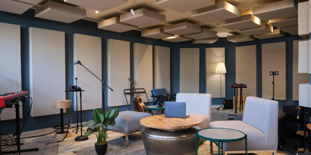 Transform-Your-Dubbing-Studio-with-High-Precision-Acoustics-Using-Fibre-Glass-Wool-Acoustic-Panels-Amazone-By-Furnitech-Best-Acoustic-Panels-In-India