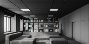 Create Immersive Book Narration Experience with Fibre Glass Wool Acoustic Panels That Block Echoes | Amazone By Furnitech | Best Acoustic Ceiling Tiles In India