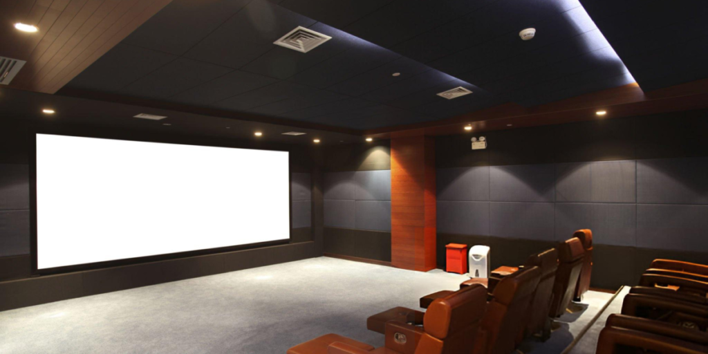 Custom Theatre Acoustic Panel Solutions for Your Cinematic Spaces | Amazone By Furnitech | Best Acoustic Panels In India