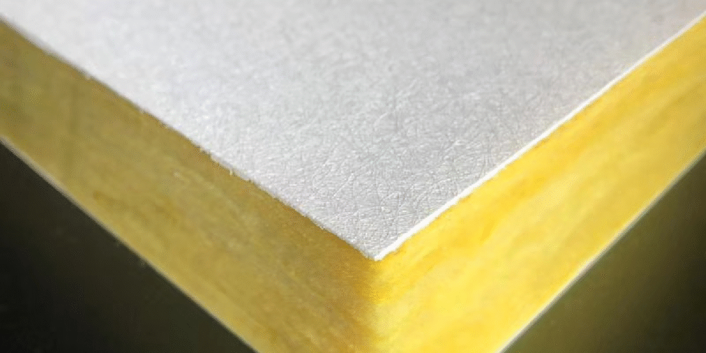 White Fibre Glass Wool Acoustic Ceiling Tiles From Amazone By Furnitech