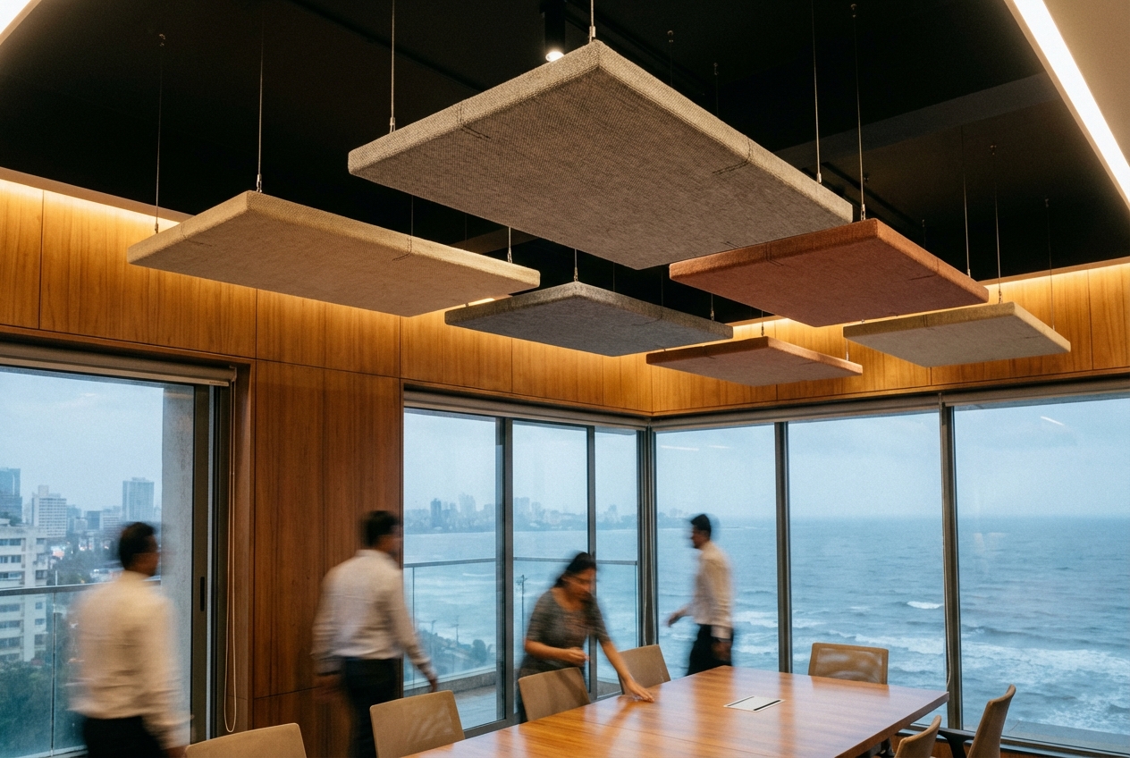 Acoustic Ceiling Tiles for Conference Rooms in Mumbai