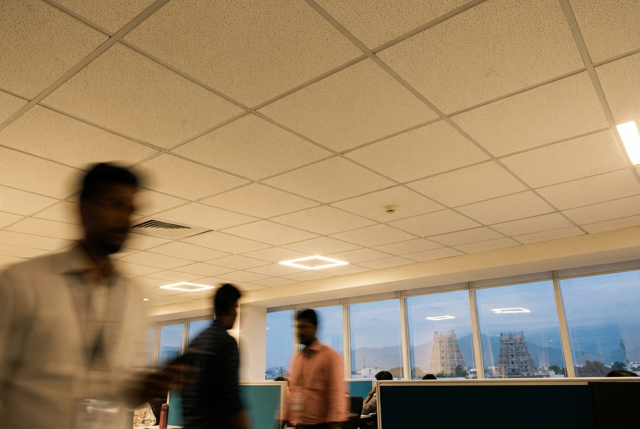 Acoustic Ceiling Tiles for Corporate Offices in Coimbatore