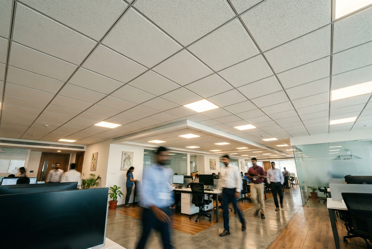 Acoustic Ceiling Tiles for IT Parks in Chennai