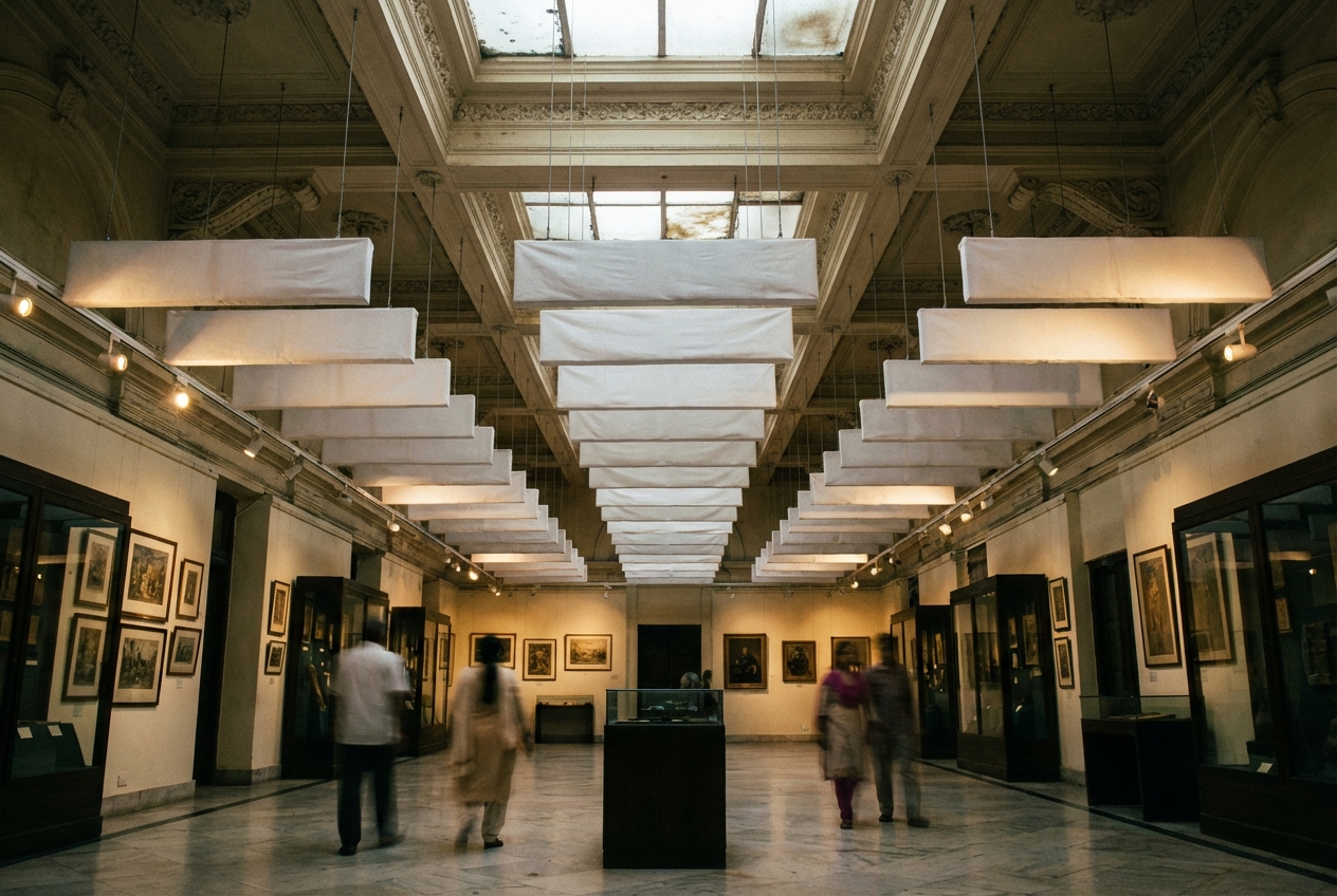 Acoustic Ceiling Tiles for Kolkata's Heritage Buildings