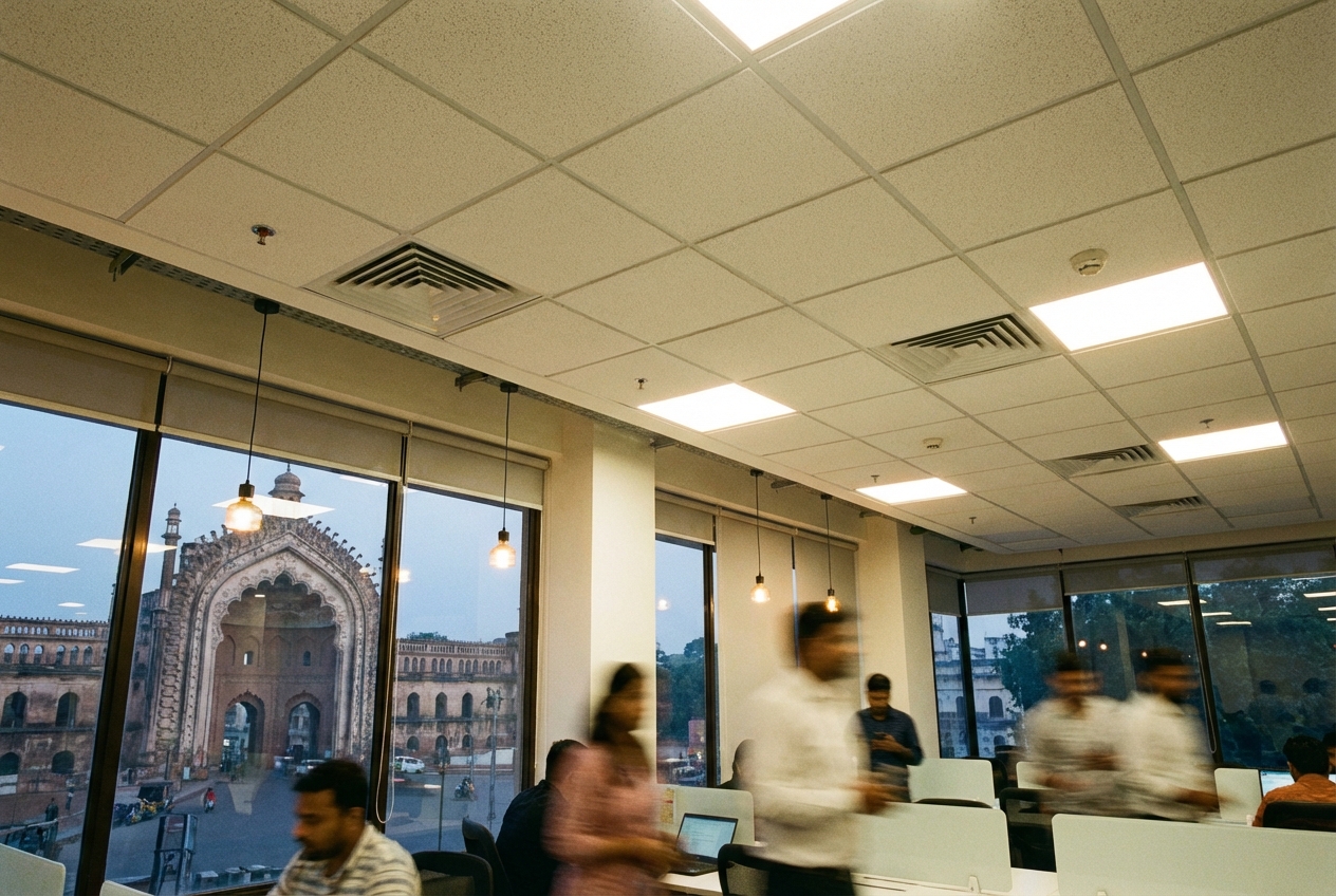 Acoustic Ceiling Tiles for IT Companies in Lucknow