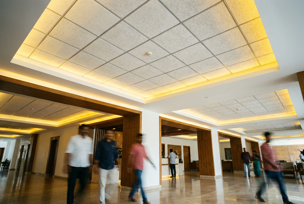 Acoustic Ceiling Tiles for Kochi Tourism