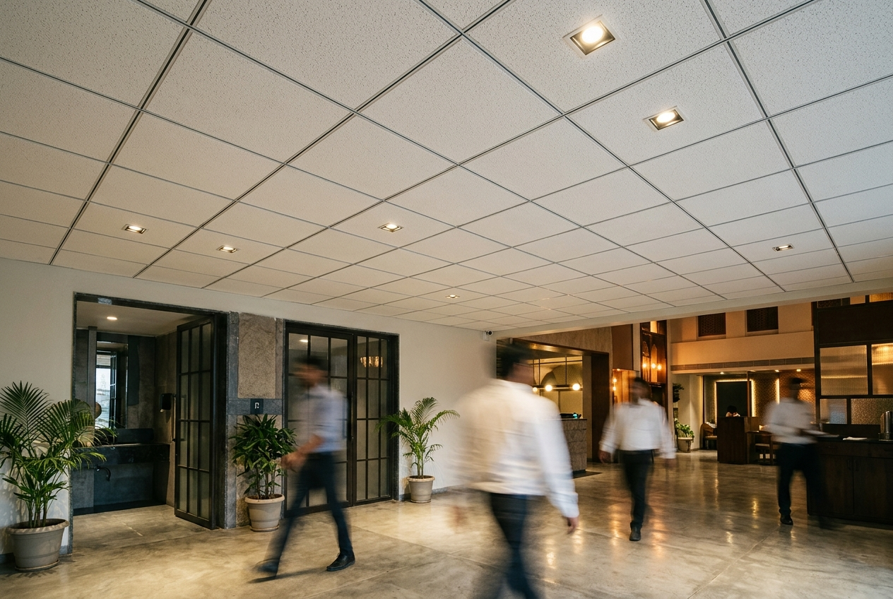 Acoustic Ceiling Tiles for Restaurant in Jaipur
