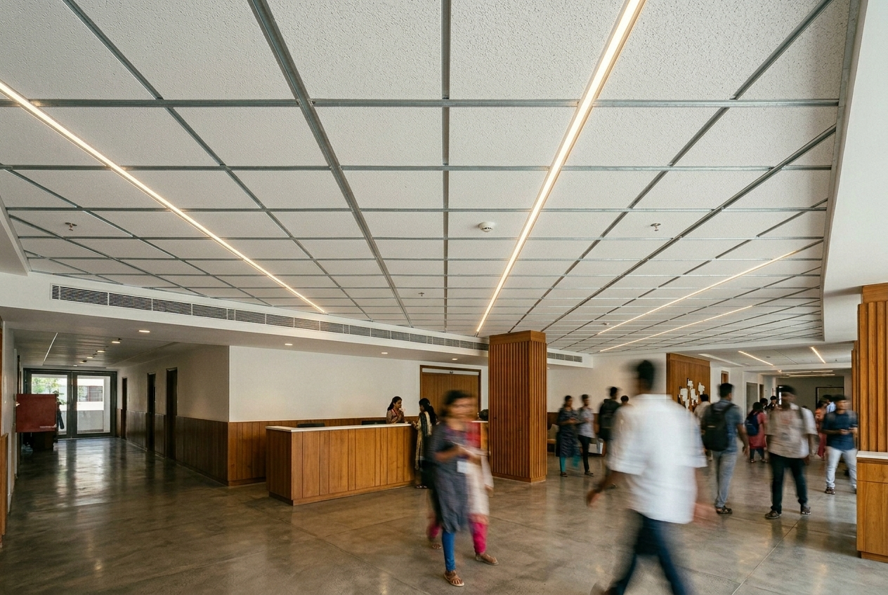 Acoustic Ceiling Tiles for Schools & Colleges in Chennai