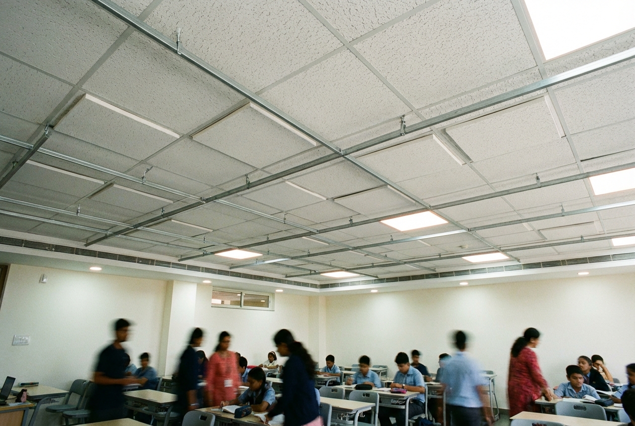 Acoustic Ceiling Tiles for Schools in Bengaluru