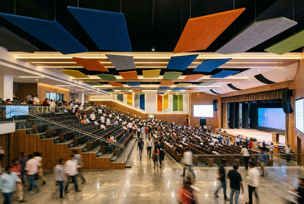 Acoustic Panels for Auditoriums in Hyderabad