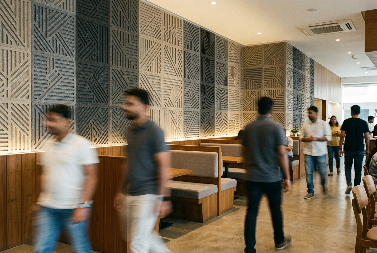Acoustic Panels for Cafes in Bengaluru