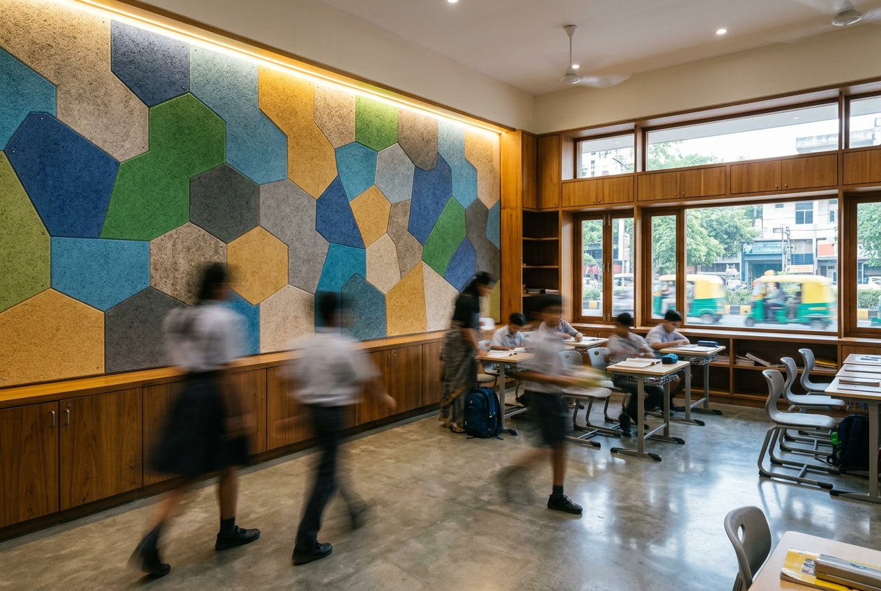 Acoustic Panels for Classrooms in Delhi