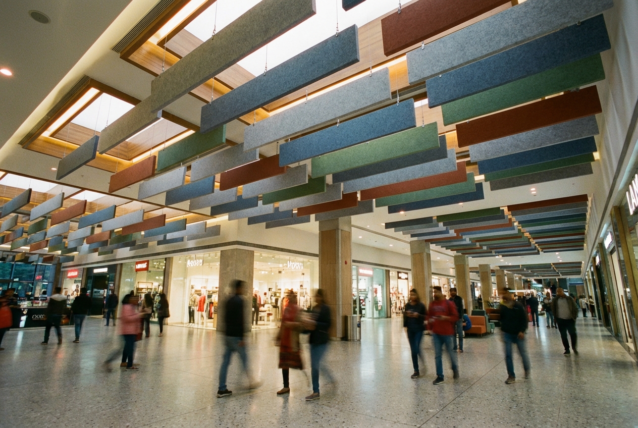 Acoustic Panels for Commercial Centres in Chandigarh