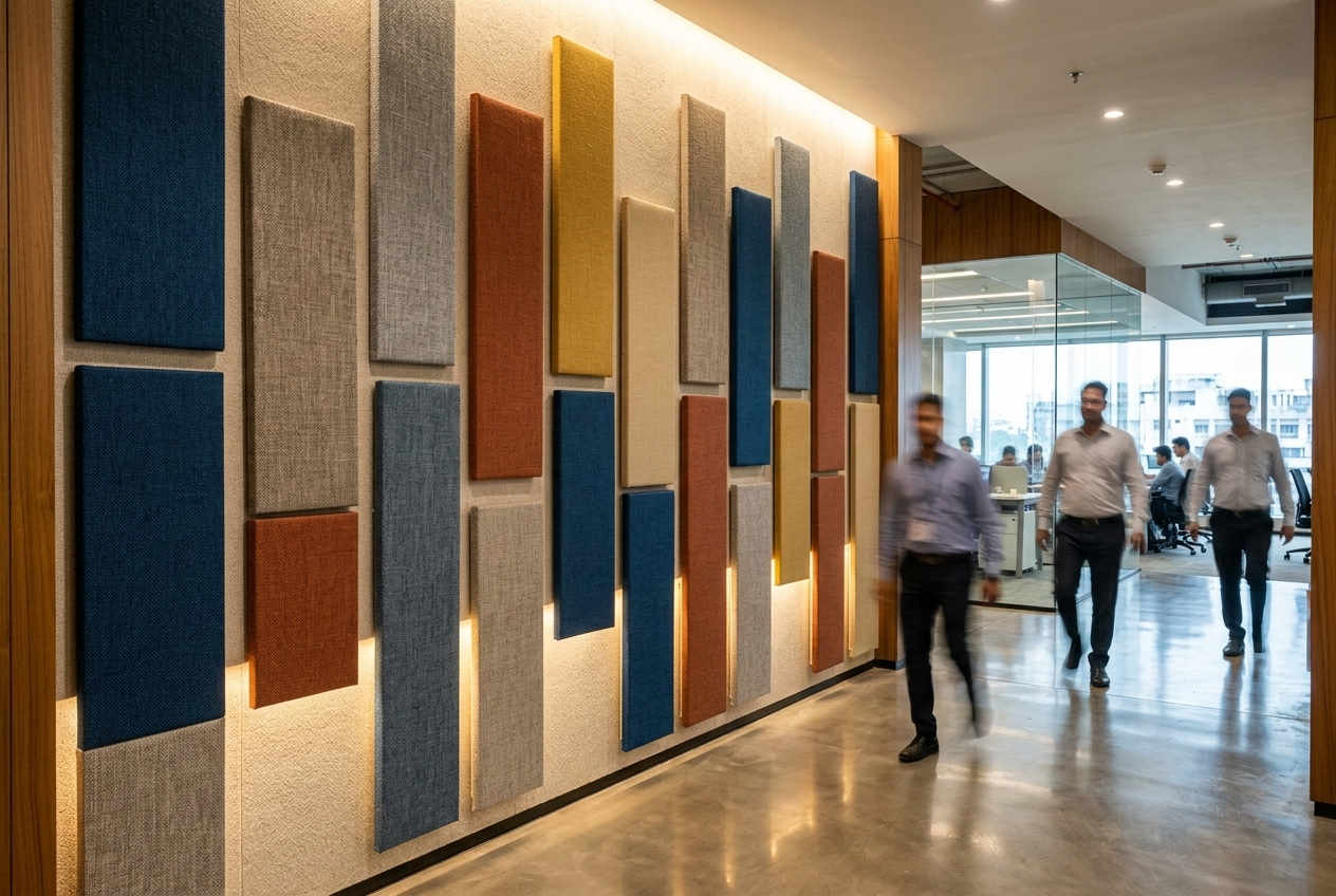 Acoustic Panels for Commercial Offices in Indore