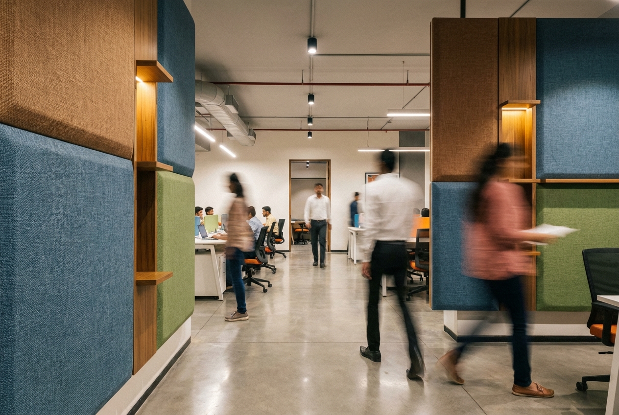 Acoustic Panels for Commercial Spaces in Surat