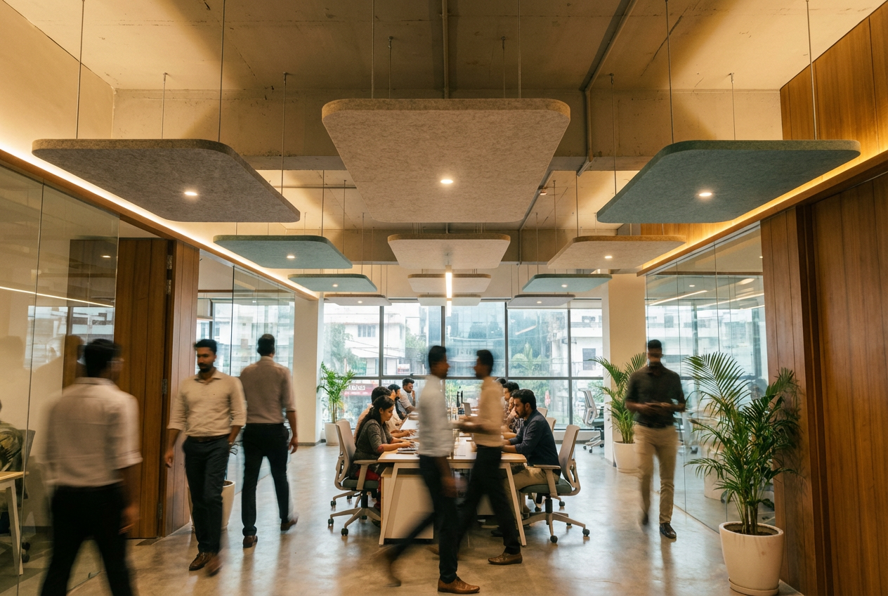 Acoustic Panels for Corporate Offices in Kochi