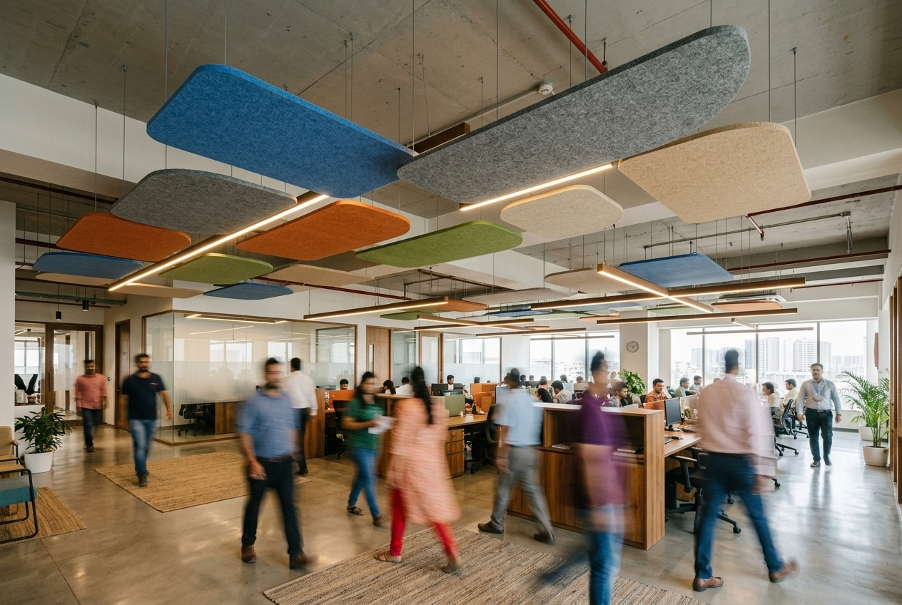 Acoustic Panels for Corporate Offices in Surat