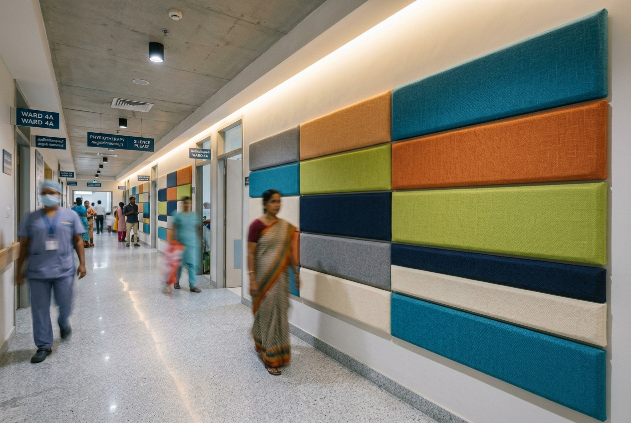 Acoustic Panels for Healthcare Facilities in Chennai