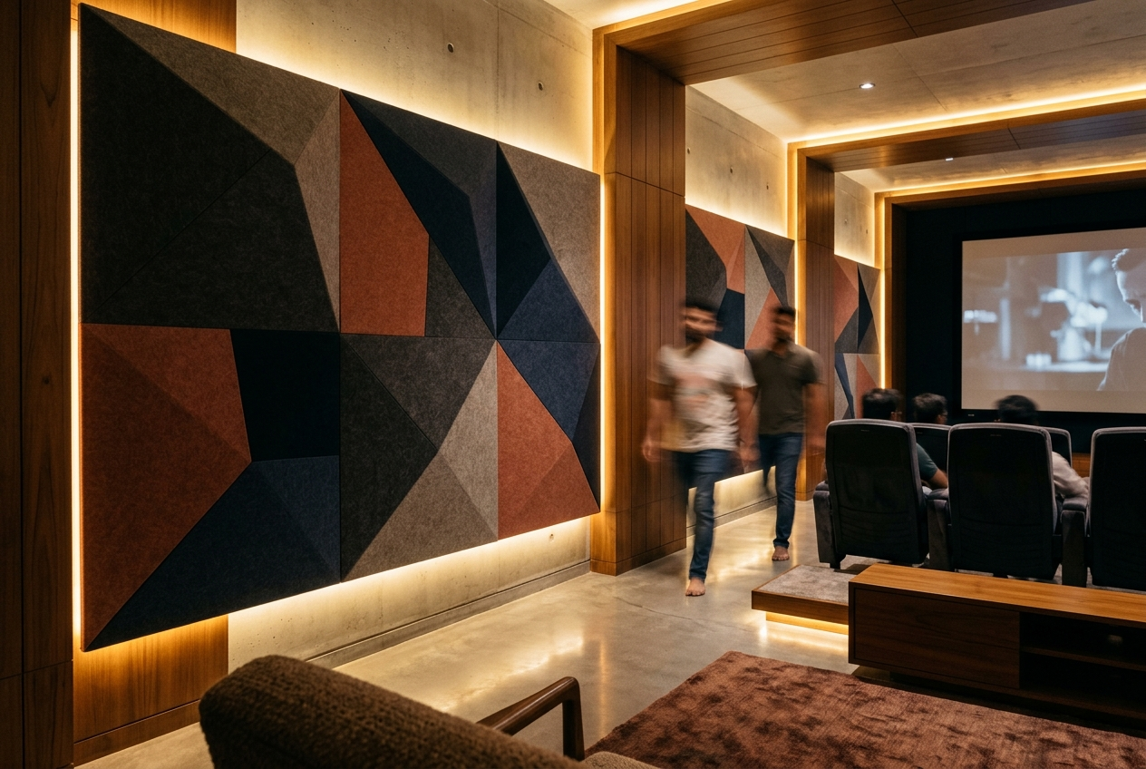 Acoustic Panels for Home Cinemas in Gurugram