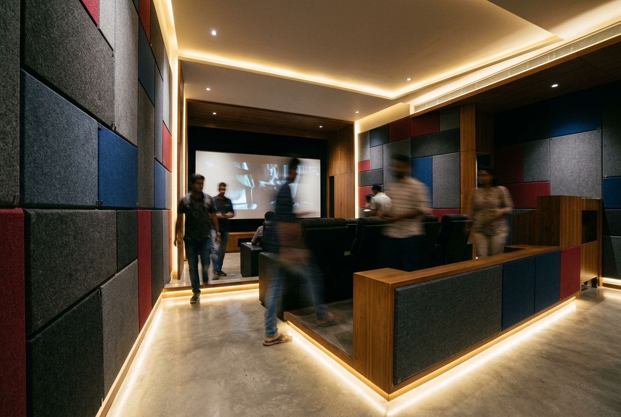 Acoustic Panels for Home Theaters in Pune