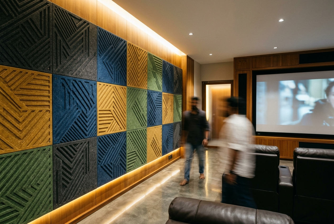 Acoustic Panels for Home Theatres in Kochi