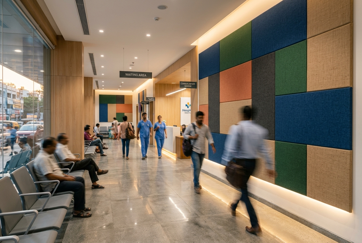 Acoustic Panels for Hospitals in Hyderabad