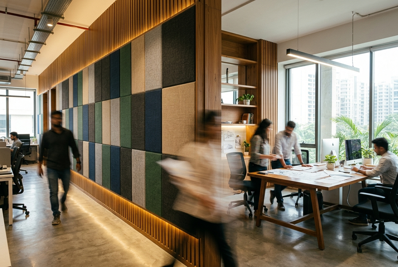 Acoustic Panels for Offices in Noida