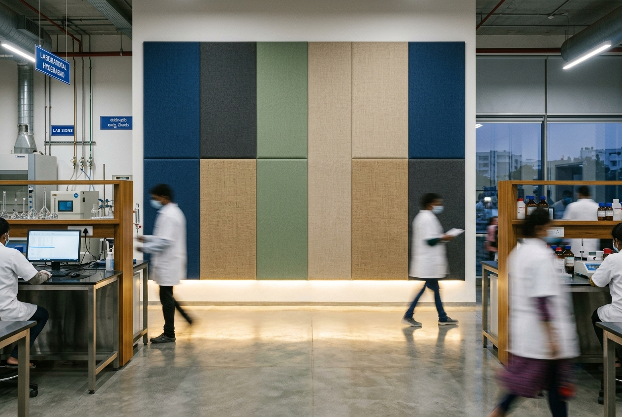 Acoustic Panels for Pharma Companies in Hyderabad