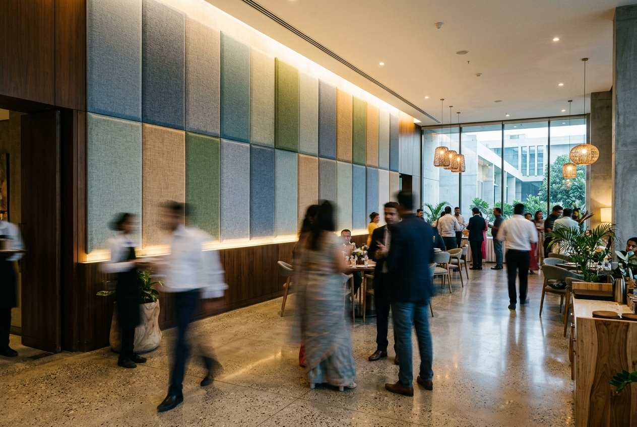Acoustic Panels for Restaurants in Chandigarh