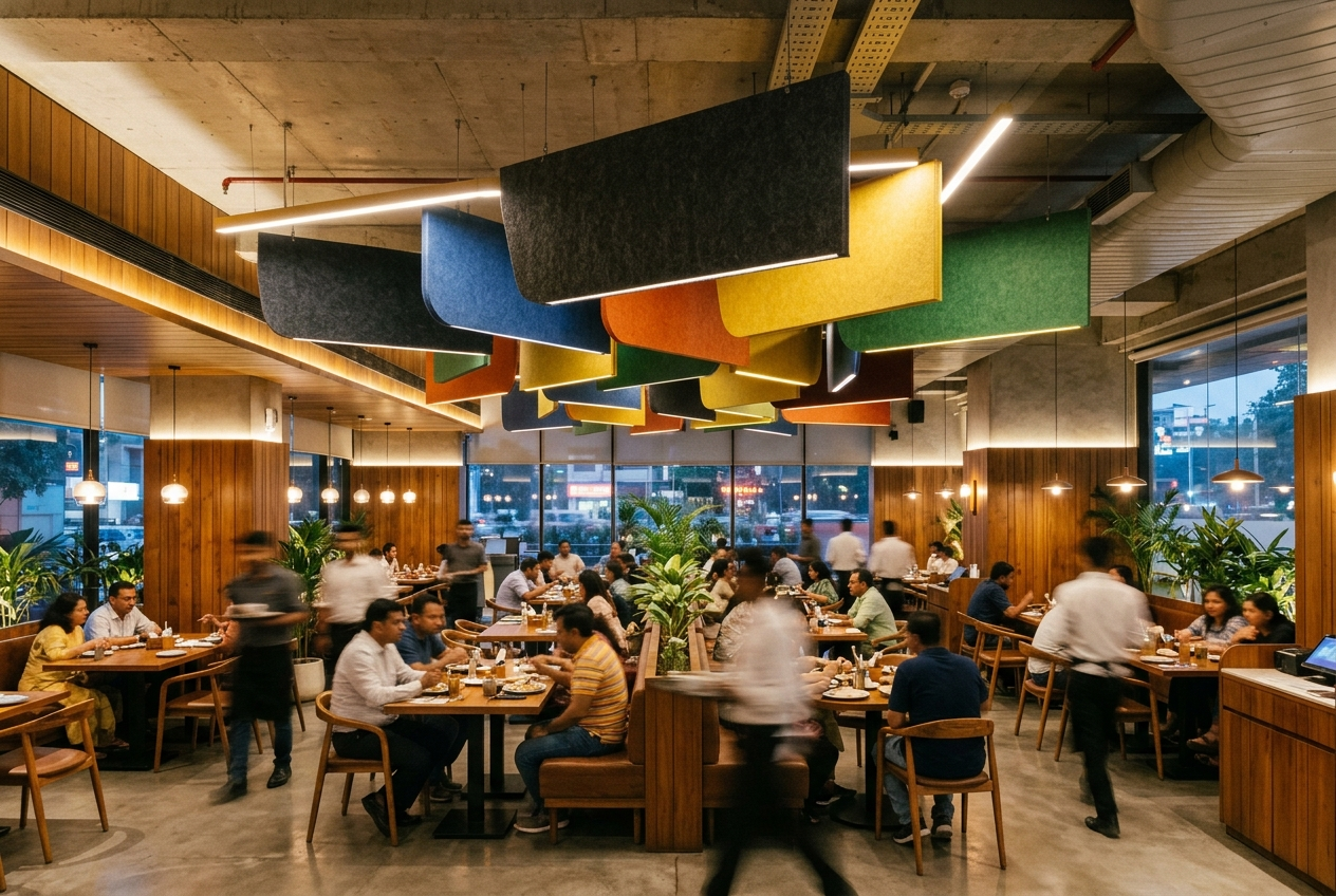 Acoustic Panels for Restaurants in Chandigarh