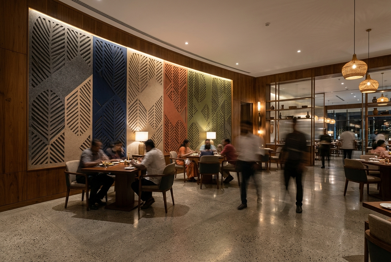 Acoustic Panels for Restaurants in Kochi