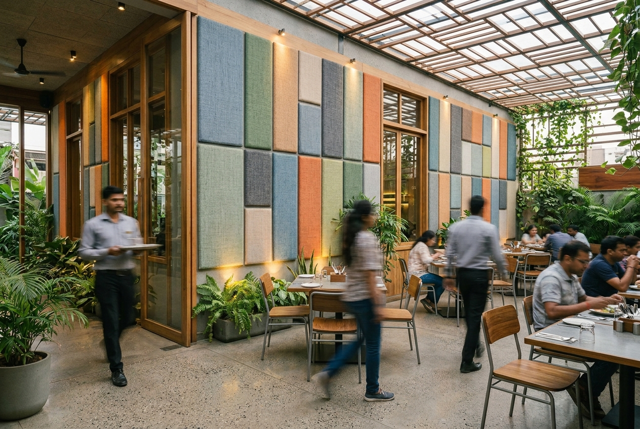 Acoustic Panels for Restaurants in Surat