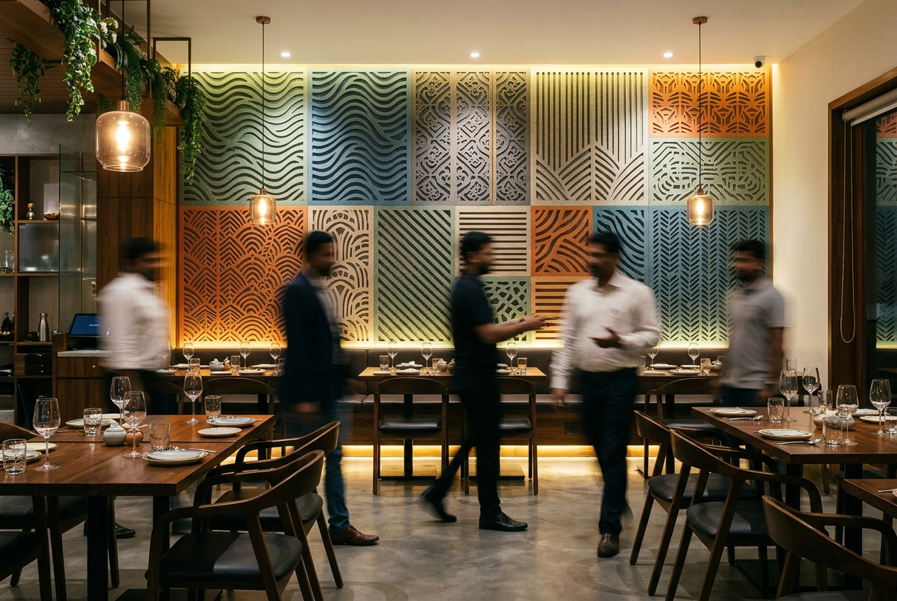 Acoustic Panels for Restaurants in Surat