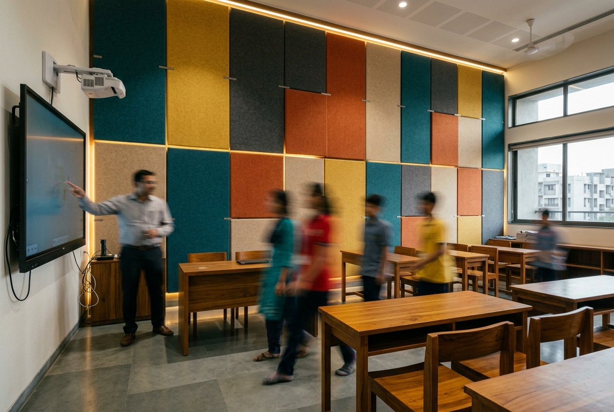 Acoustic Panels for Schools in Ahmedabad