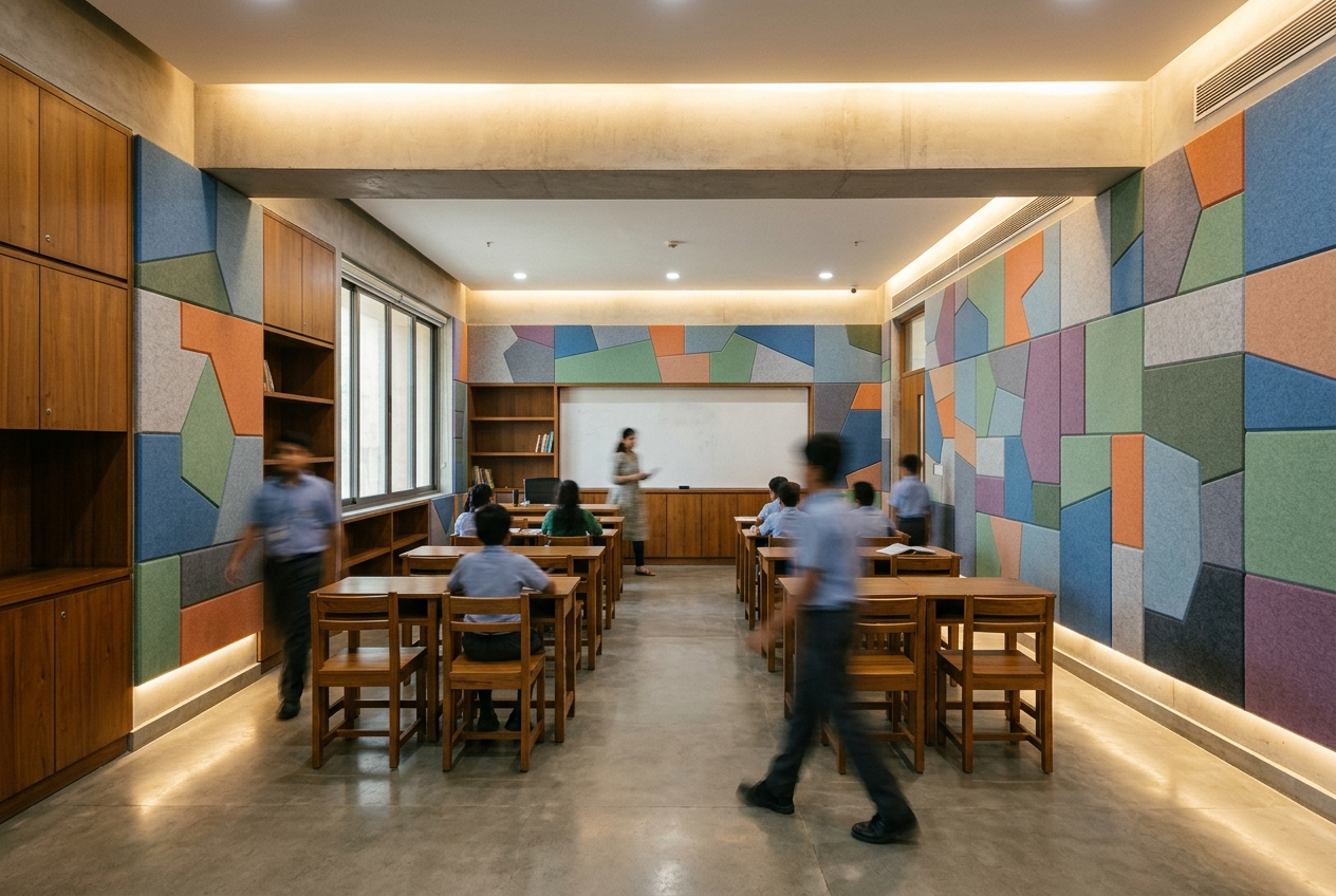 Acoustic Panels for Schools in Delhi