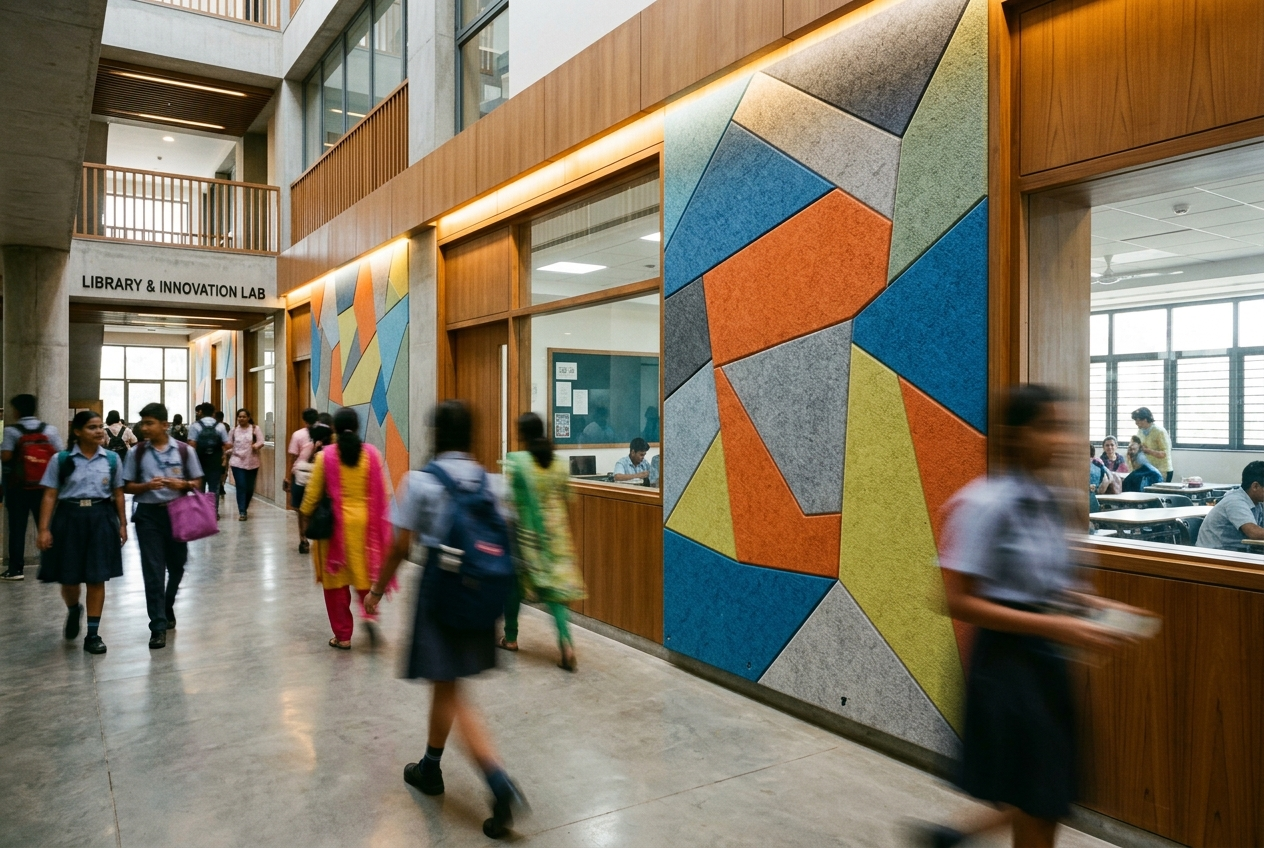 Acoustic Panels for Schools in Kolkata