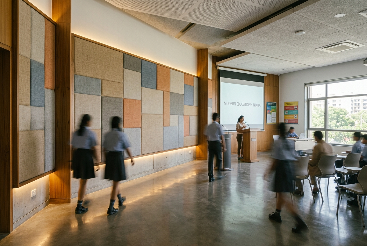 Acoustic Panels for Schools in Noida