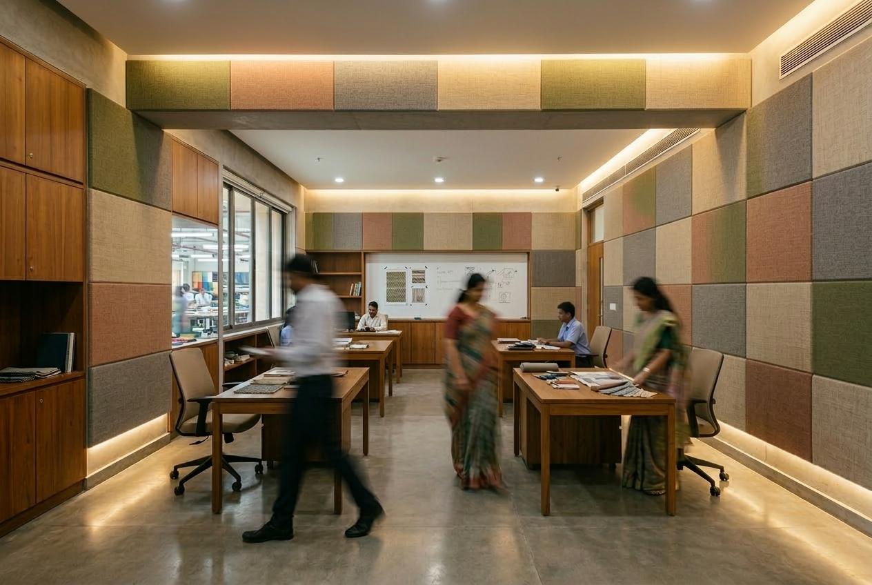 Acoustic Panels for Textile Offices in Ahmedabad