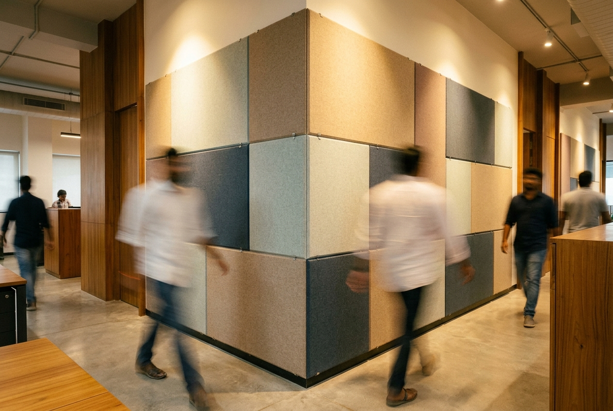 Acoustic Panels for Textile Offices in Coimbatore