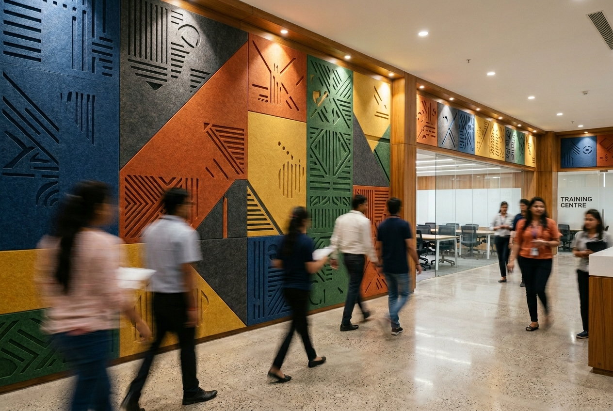 Acoustic Panels for Training Centres in Noida