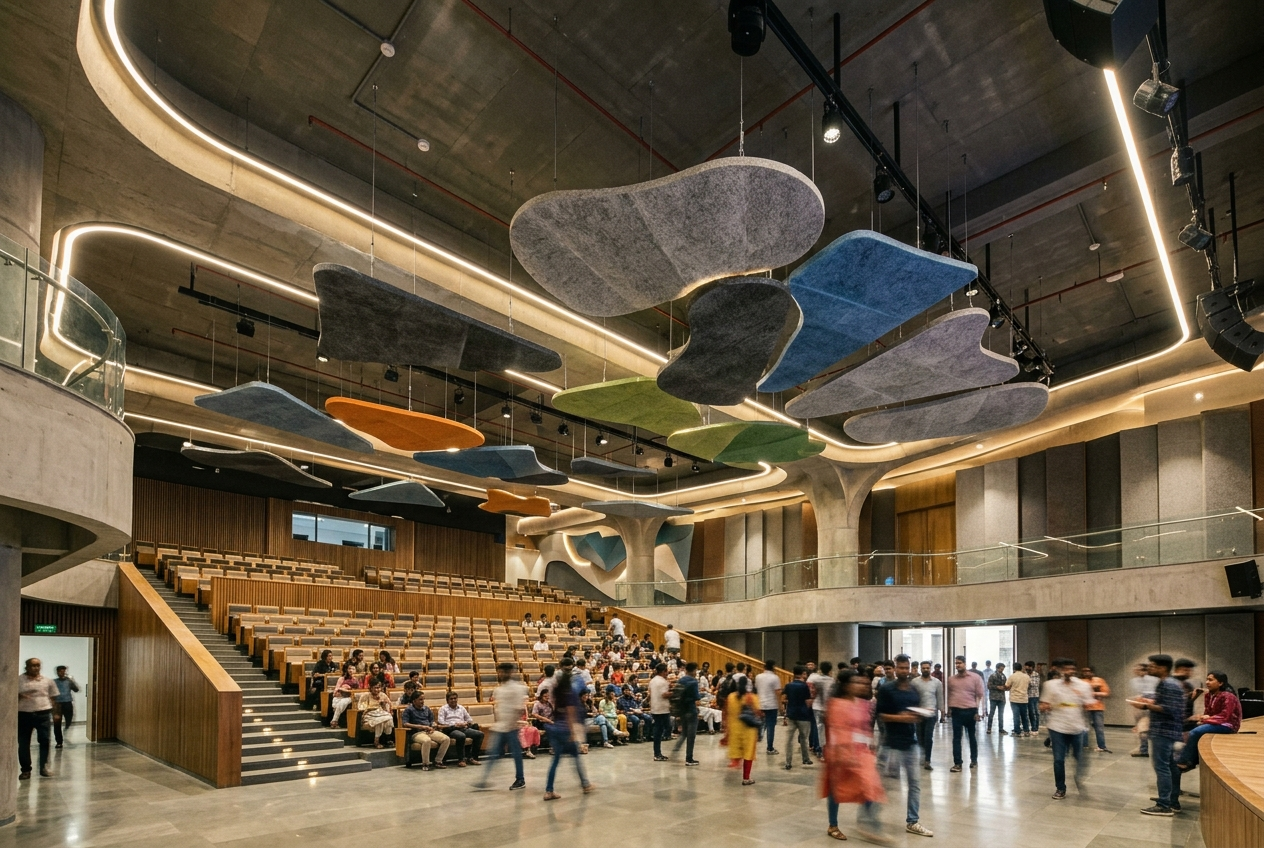 Acoustic Panels for Universities in Gandhinagar