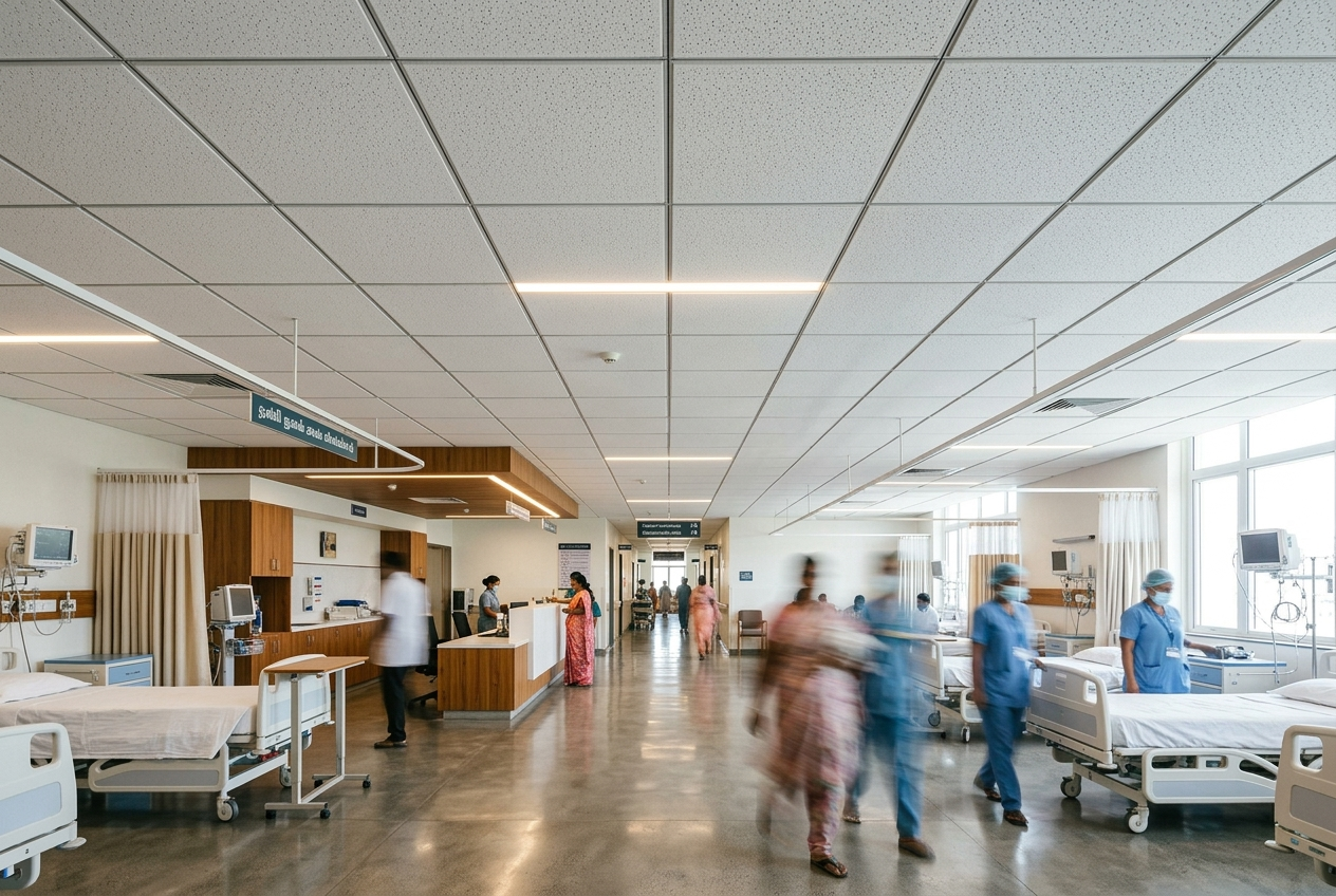 Acoustic Solutions for Hospitals in Coimbatore