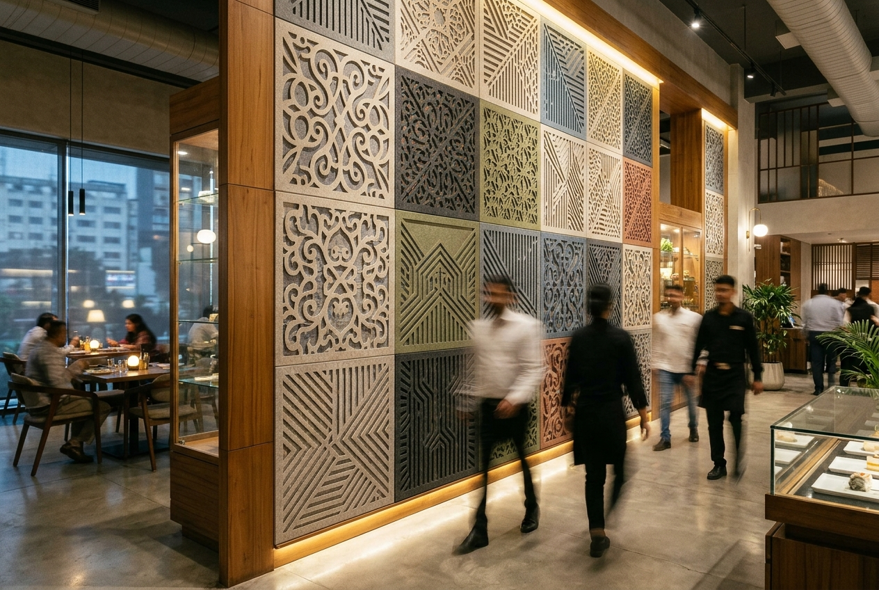 Best Acoustic Panels for Restaurants in Lucknow