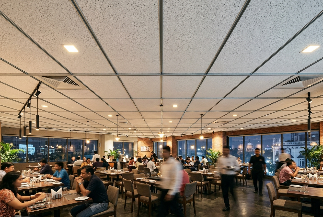Ceiling Tiles for Restaurants in Kolkata