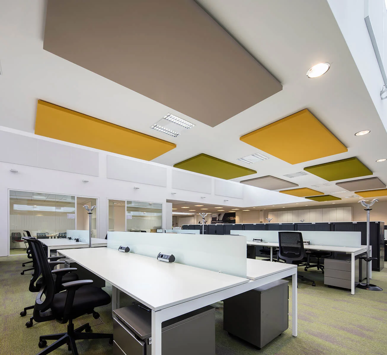 Acoustic ceiling tiles by Amazone Furnitech
