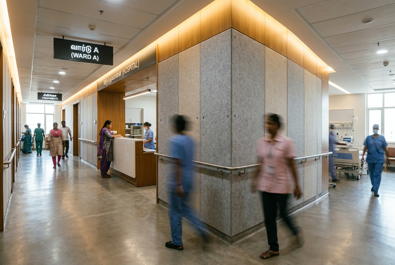 Hospital Acoustic Panel Selection for New Healthcare Projects | Amazone By Furnitech