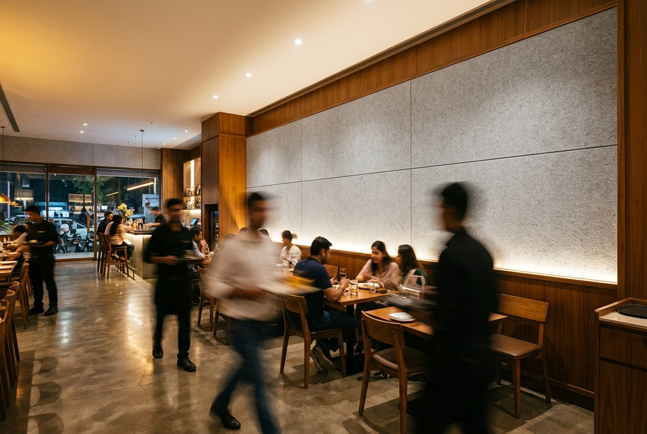 Top Acoustic Panels to Shortlist for Your Restaurant Renovation | Amazone By Furnitech